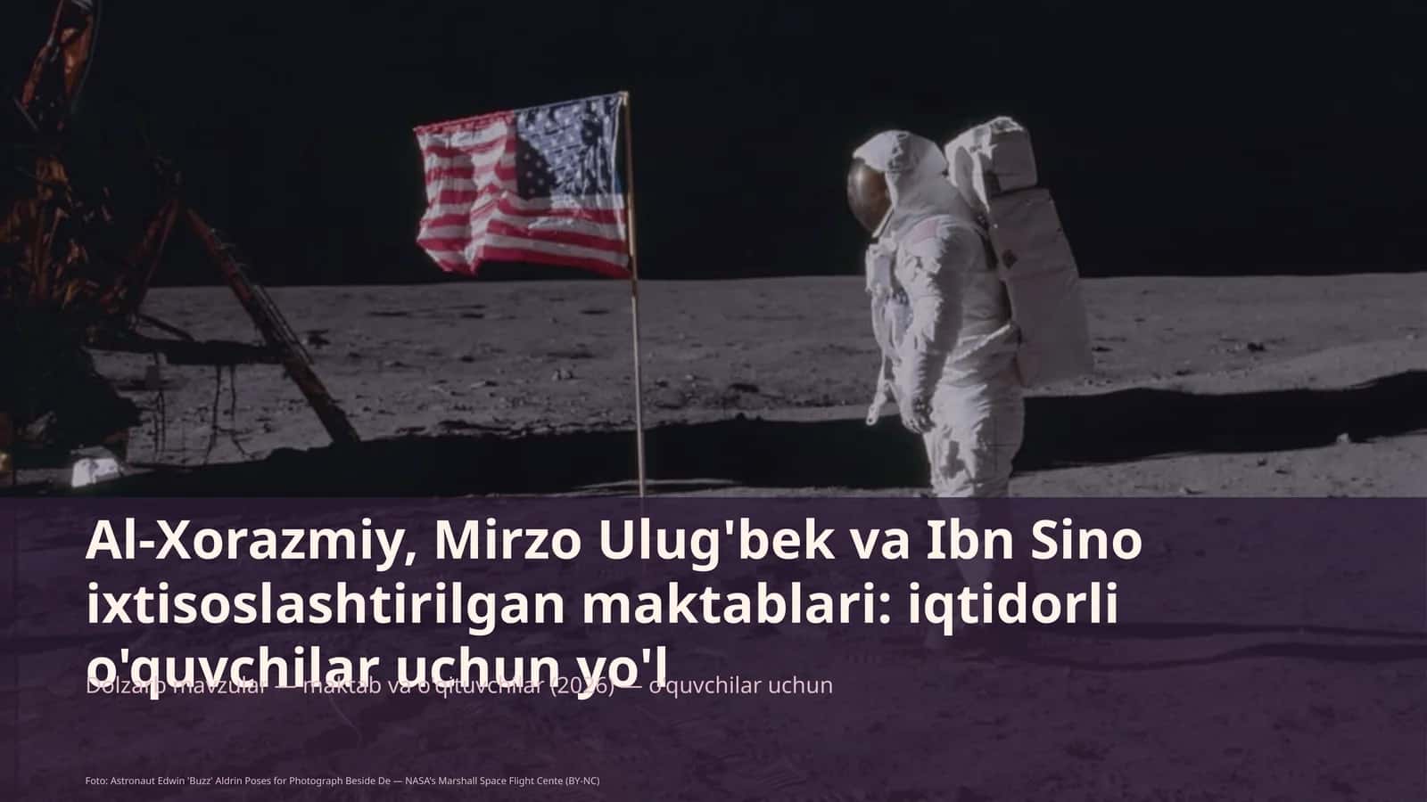 Al-Xorazmiy, Mirzo Ulug'bek va Ibn Sino ixtisoslashtirilgan maktablari: iqtidorli o'quvchilar uchun yo'l