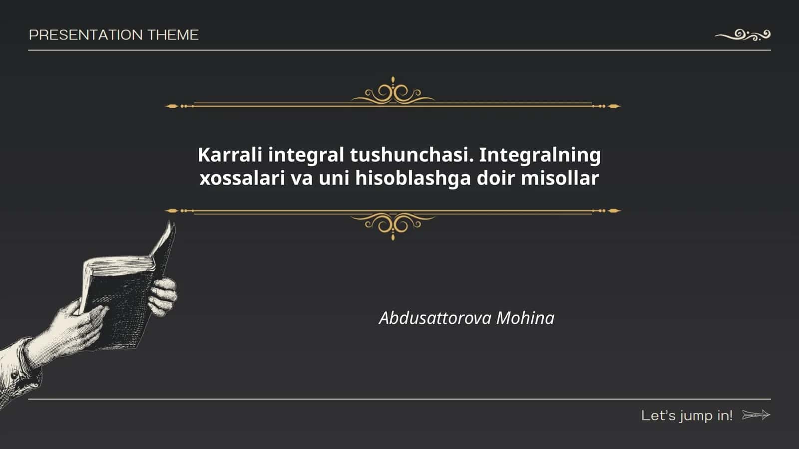 Karrali integral tushunchasi