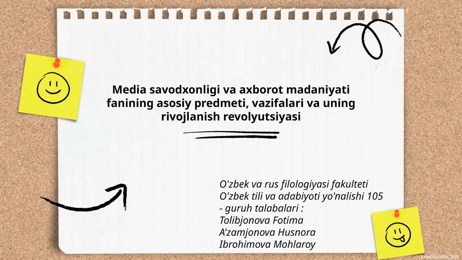 Media savodxonligi va axborot madaniyati fanining asosiy predmeti, vazifalari va uning rivojlanish revolyutsiyasi