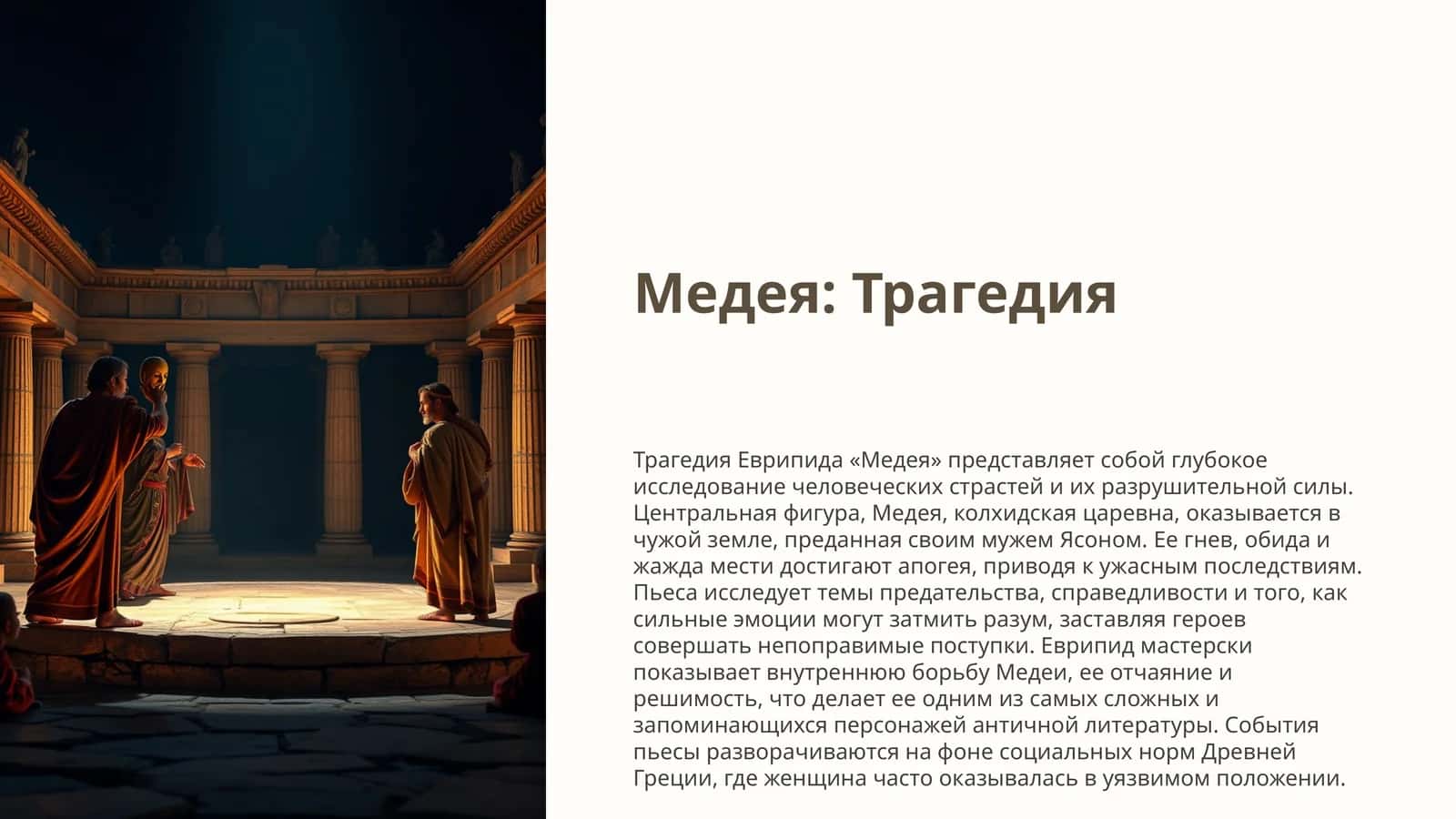 Медея: Трагедия