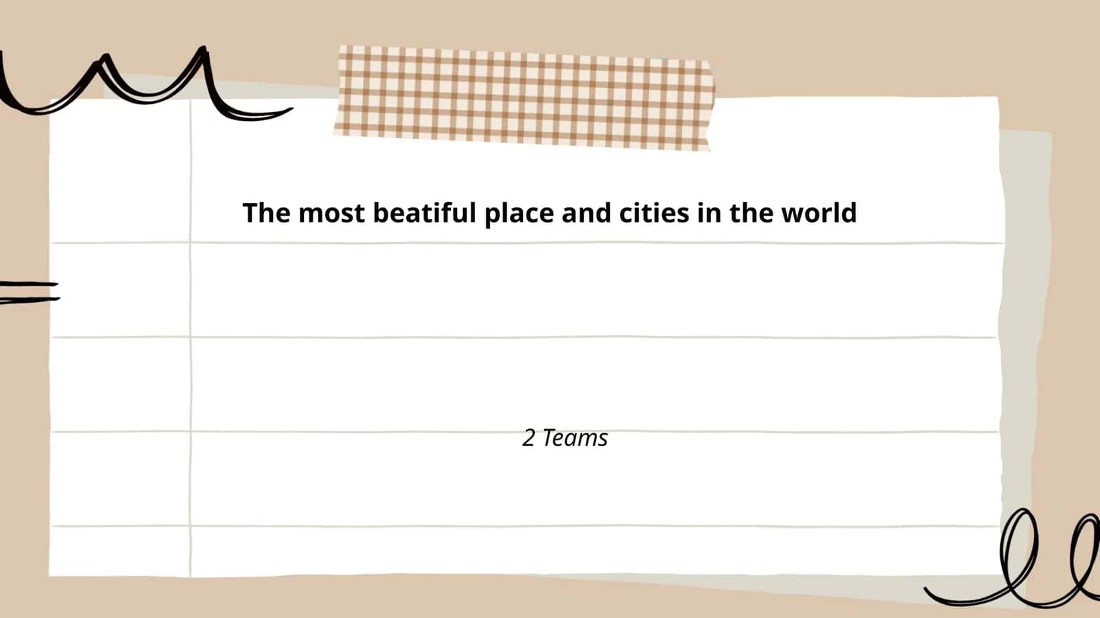 Most beautiful cities in Europe