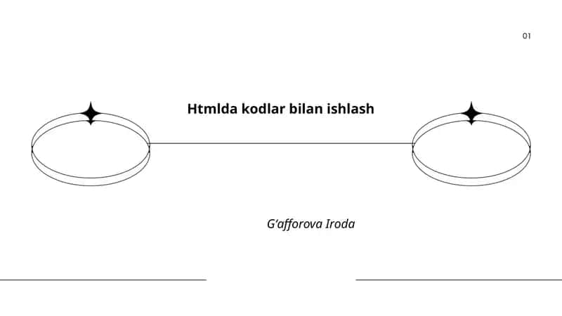 HTML asoslari