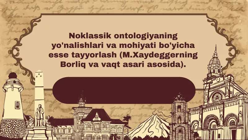 Xaydeggerning Borliq va Vaqt asari