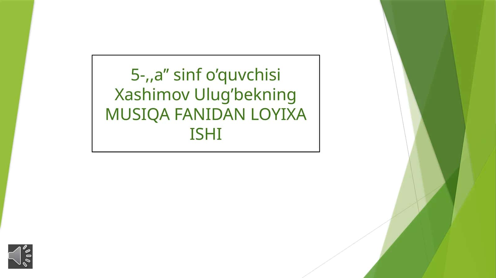 MUSIQA FANIDAN LOYIXA ISHI
