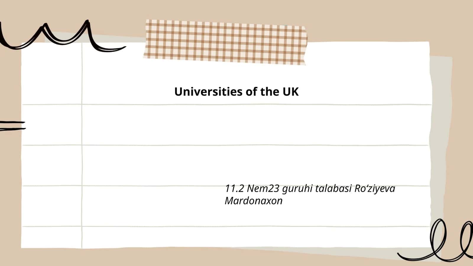 University Admissions Process in the UK