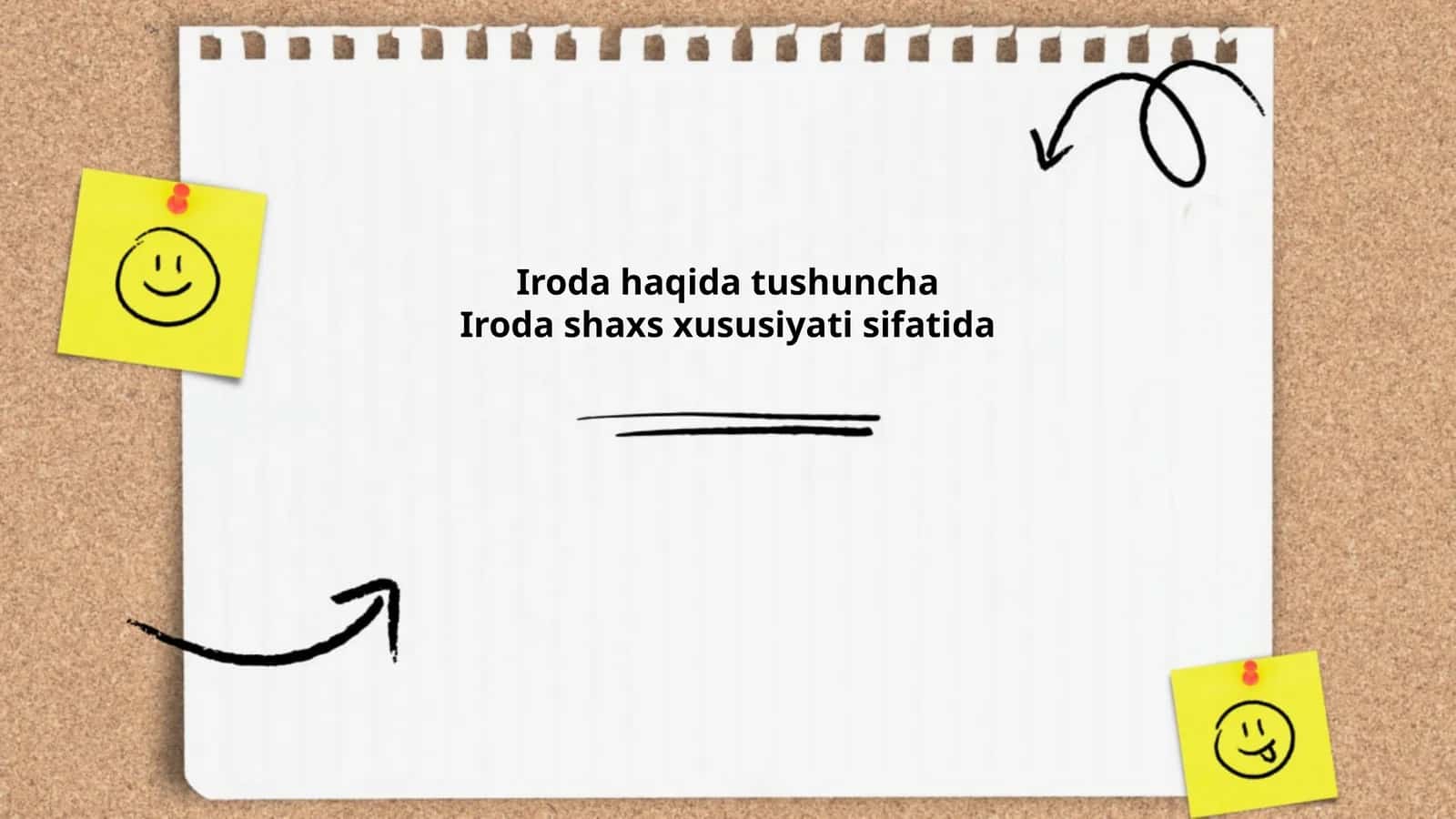 Iroda haqida tushuncha
