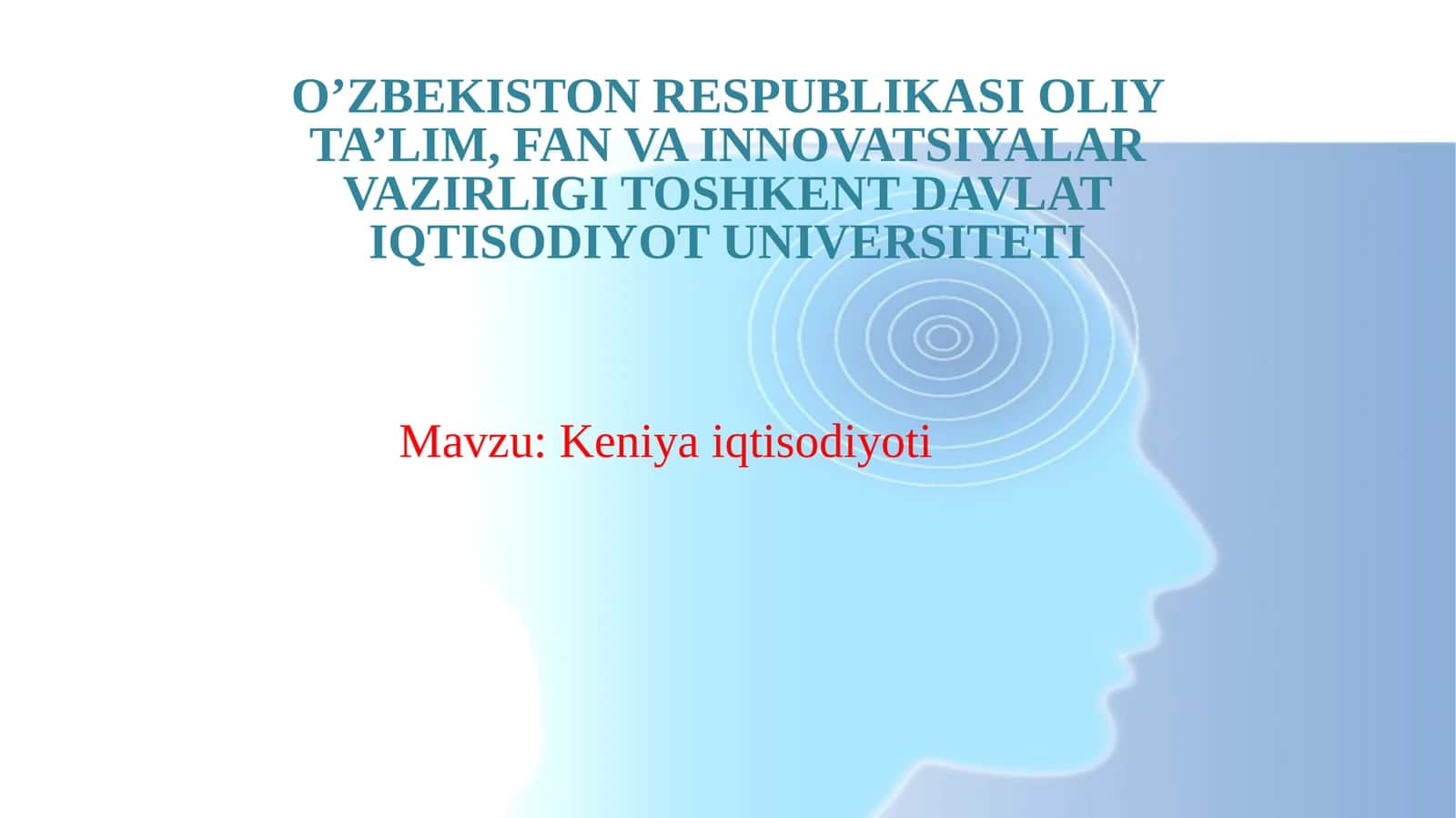 Keniya iqtisodiyoti