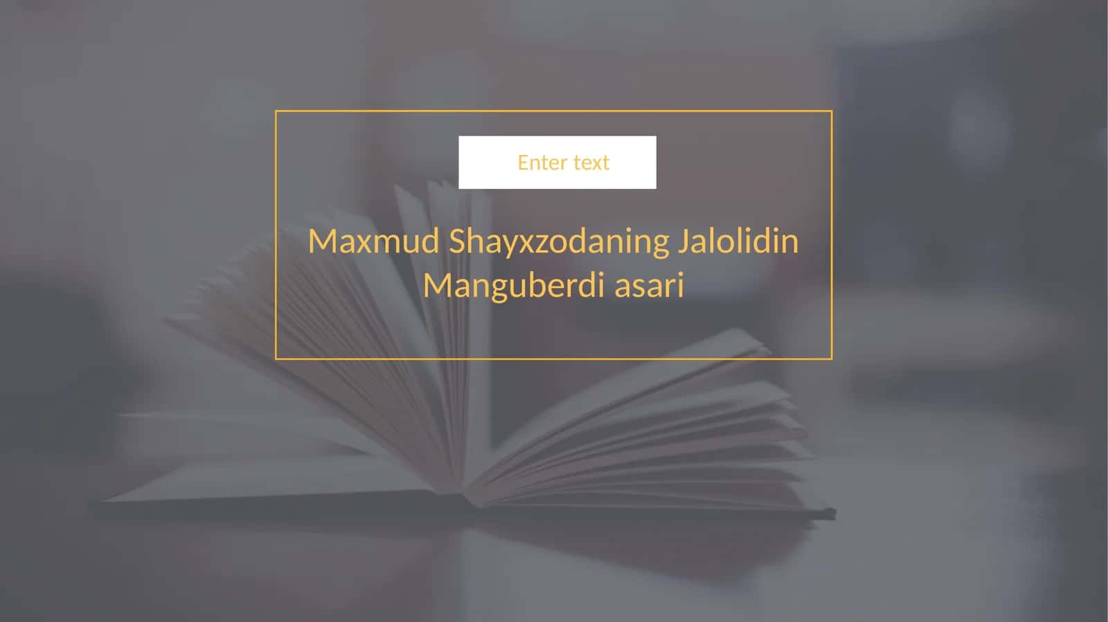 Jalolidin Manguberdi asari