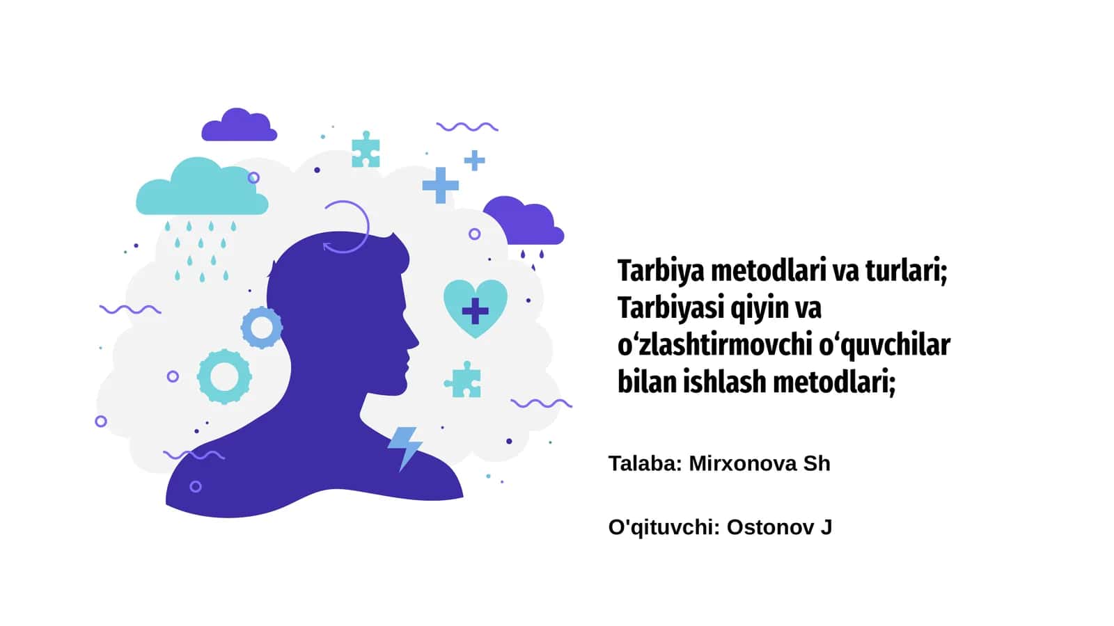 Tarbiya metodlari va turlari