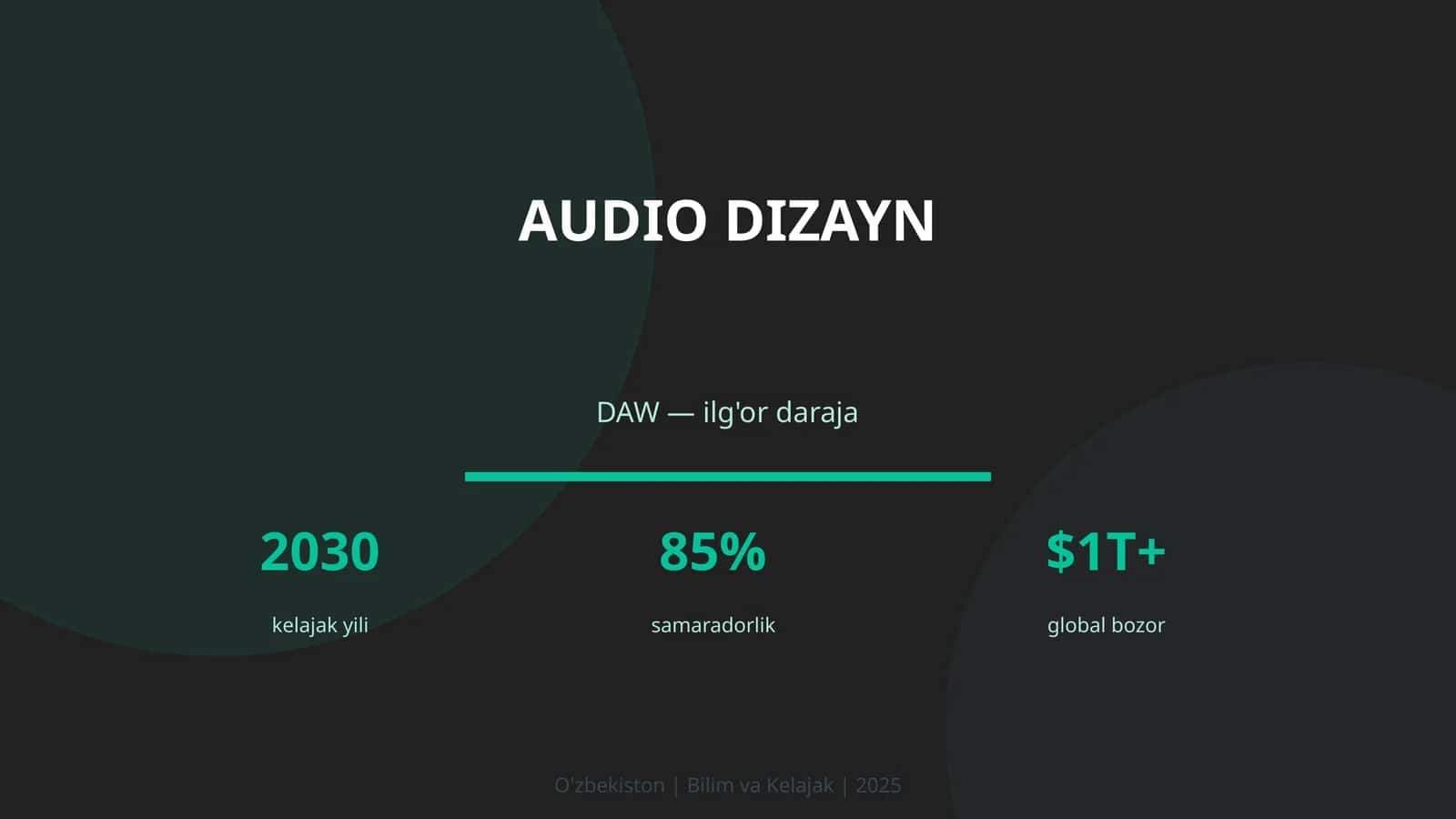 AUDIO DIZAYN