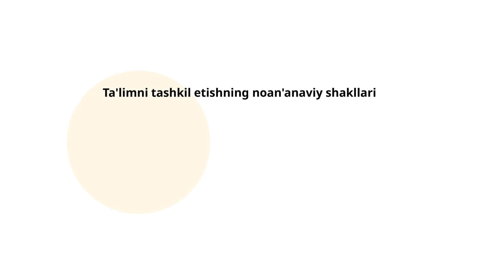Interfaol o‘quv usullari