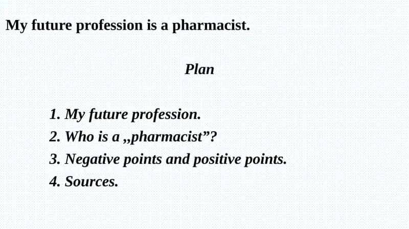 Pharmacist