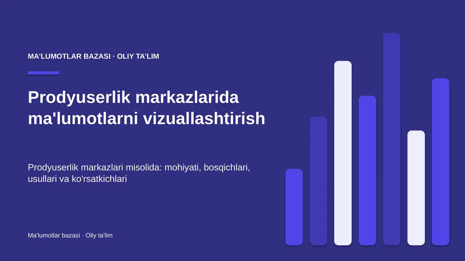 prodyuserlik markazlarida ma'lumotlarni vizuallashtirish 6770