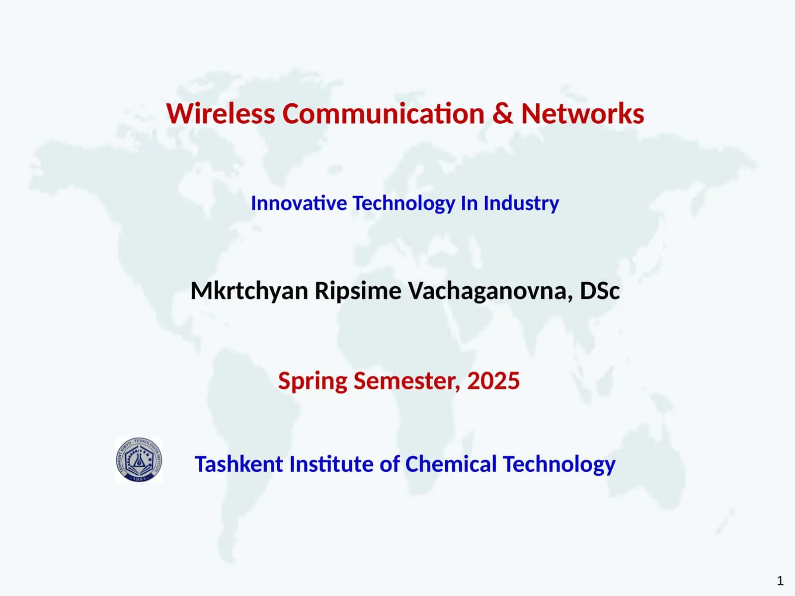 Wireless Communication & Networks