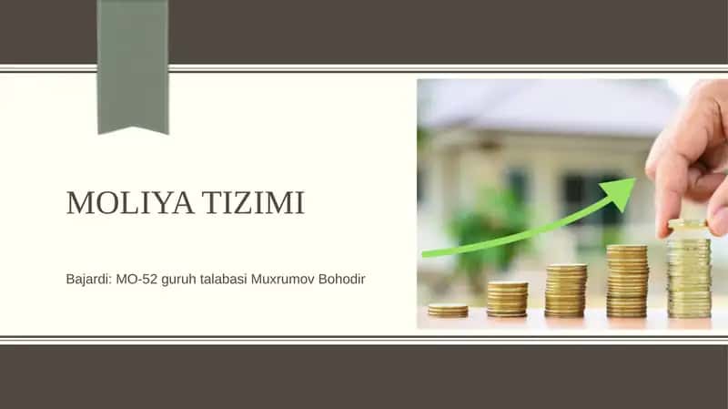 Moliya tizimi