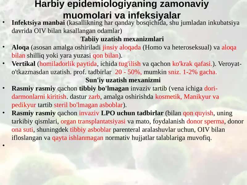 Harbiy epidemiologiya