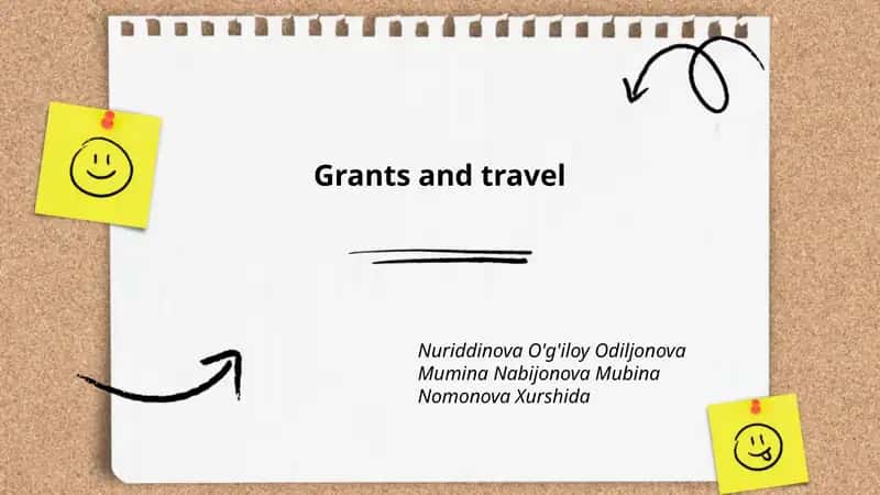Grants and Travel