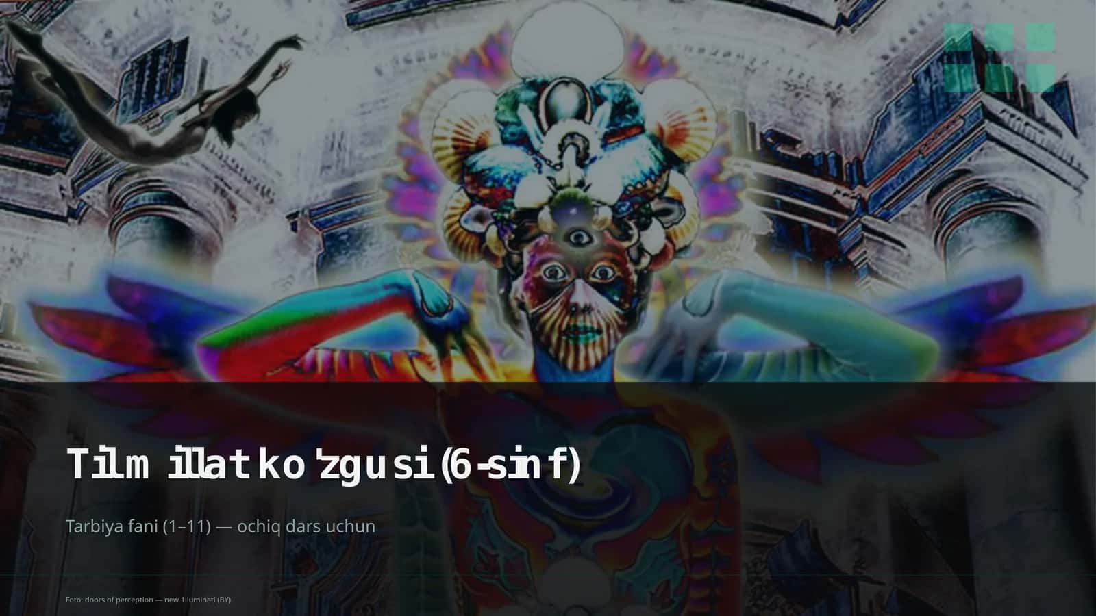Til millat ko'zgusi (6-sinf)