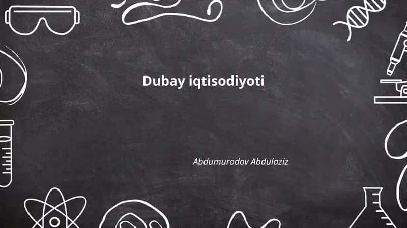 Dubay iqtisodiyoti