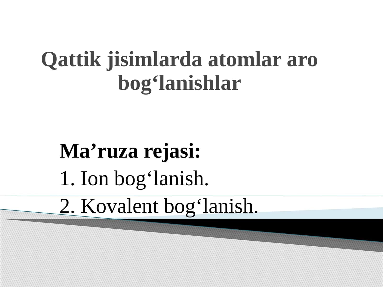 Ion bog'lanish