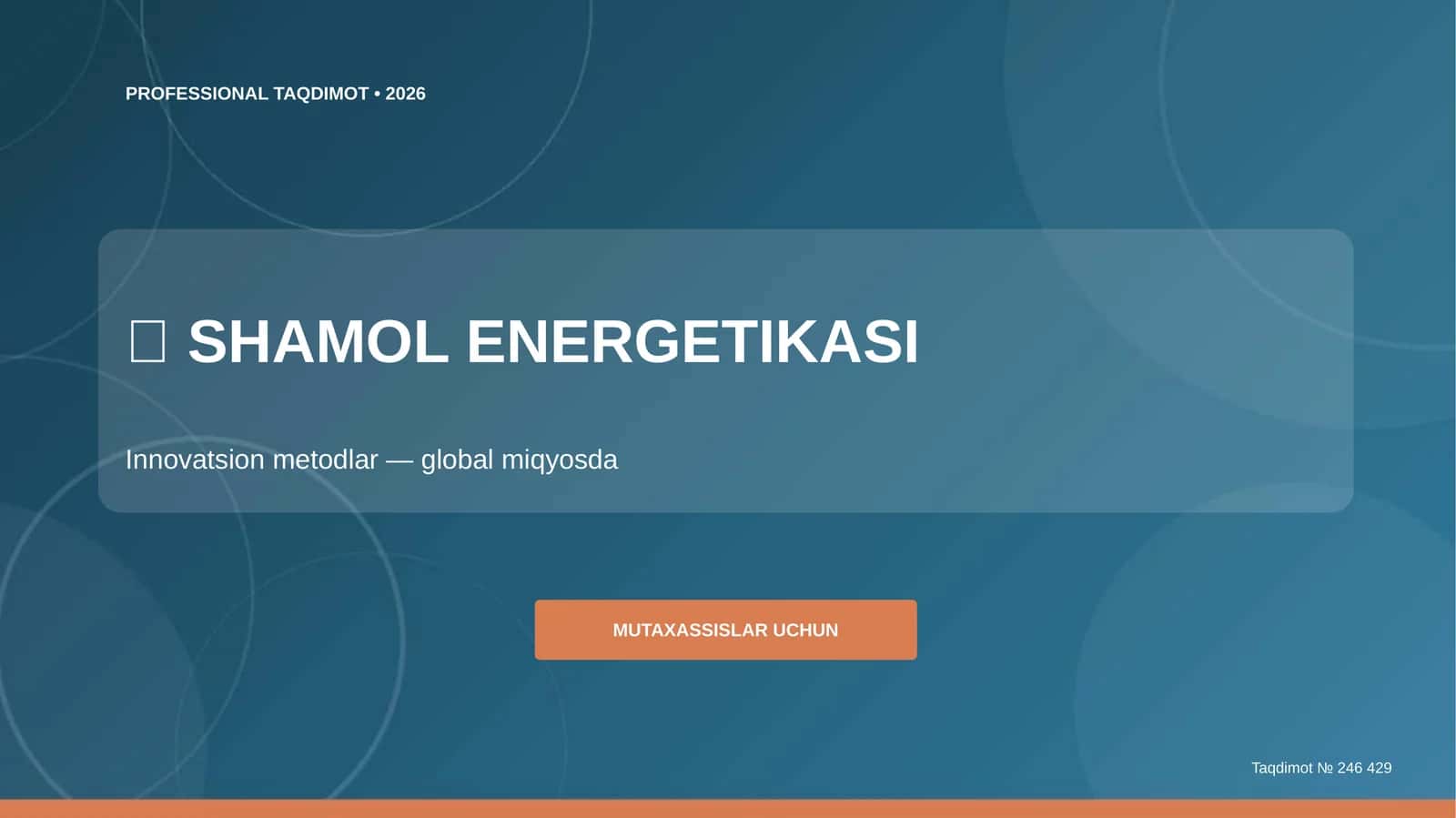 SHAMOL ENERGETIKASI