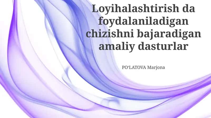 Arxitekturaviy vizualizatsiya dasturlari