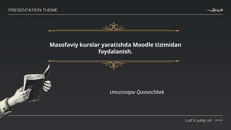 Moodle tizimi