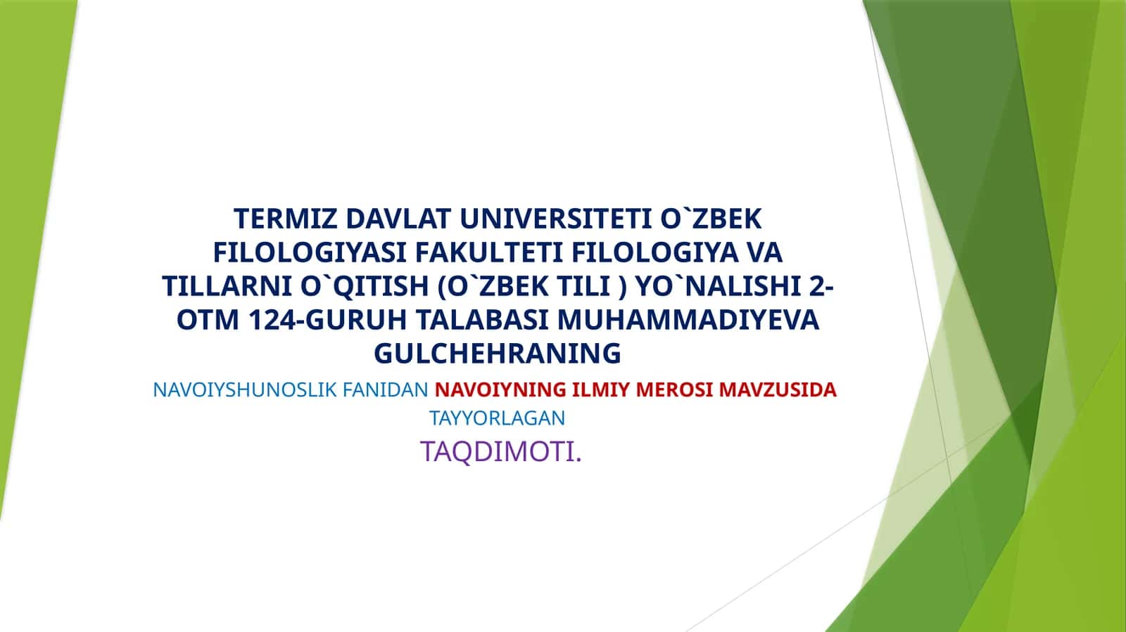 NAVOIYNINGILMIYMEROSI