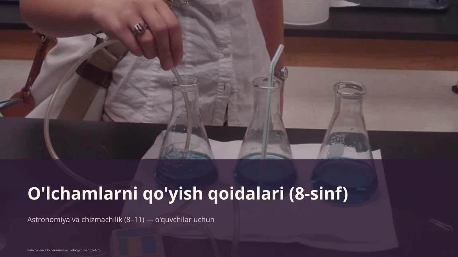 O'lchamlarni qo'yish qoidalari (8-sinf)
