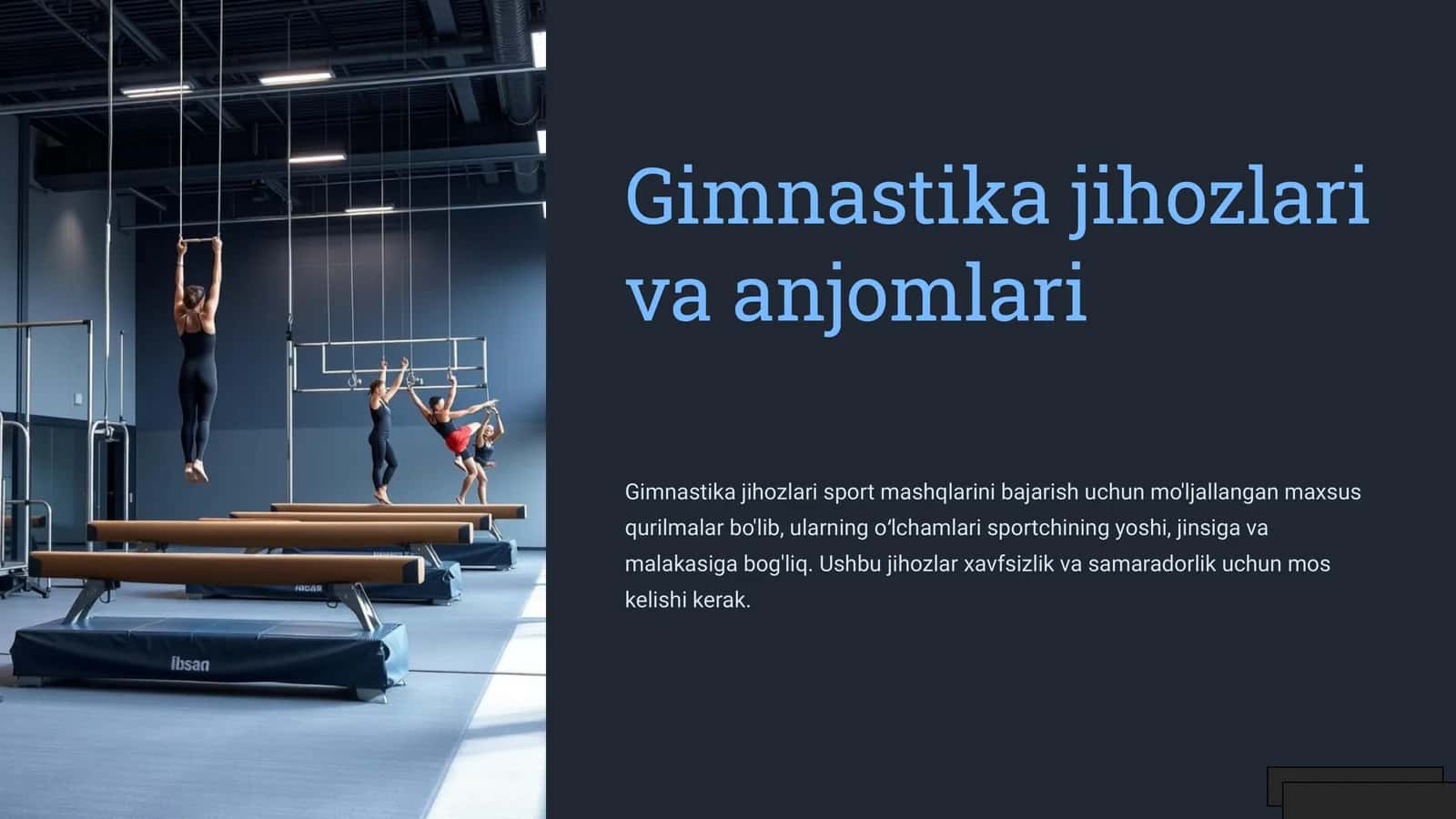 Gimnastika jihozlari va anjomlari