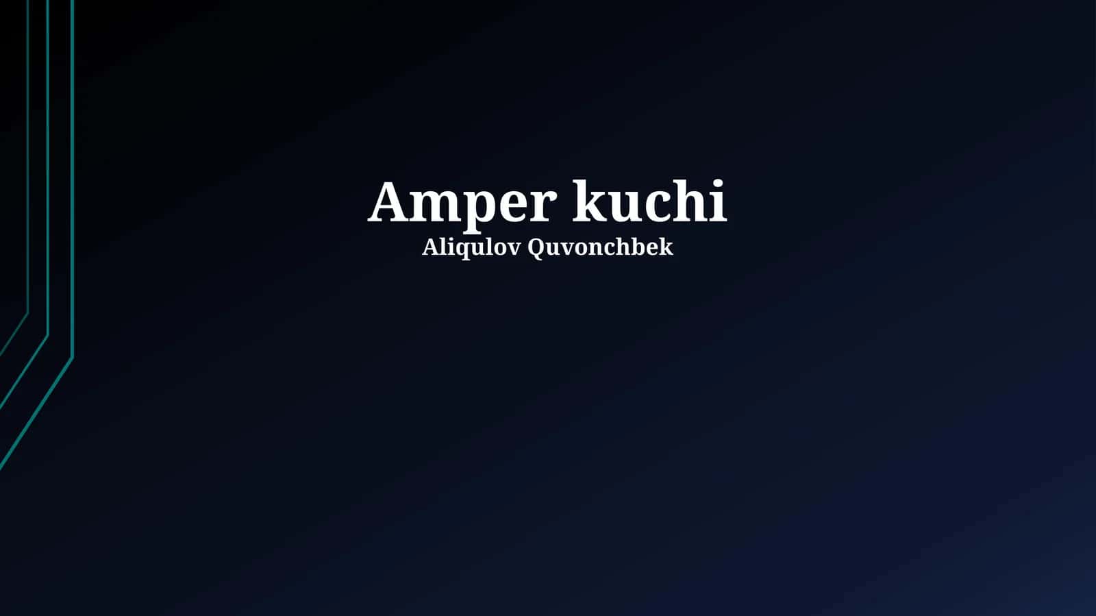 Amper kuchi