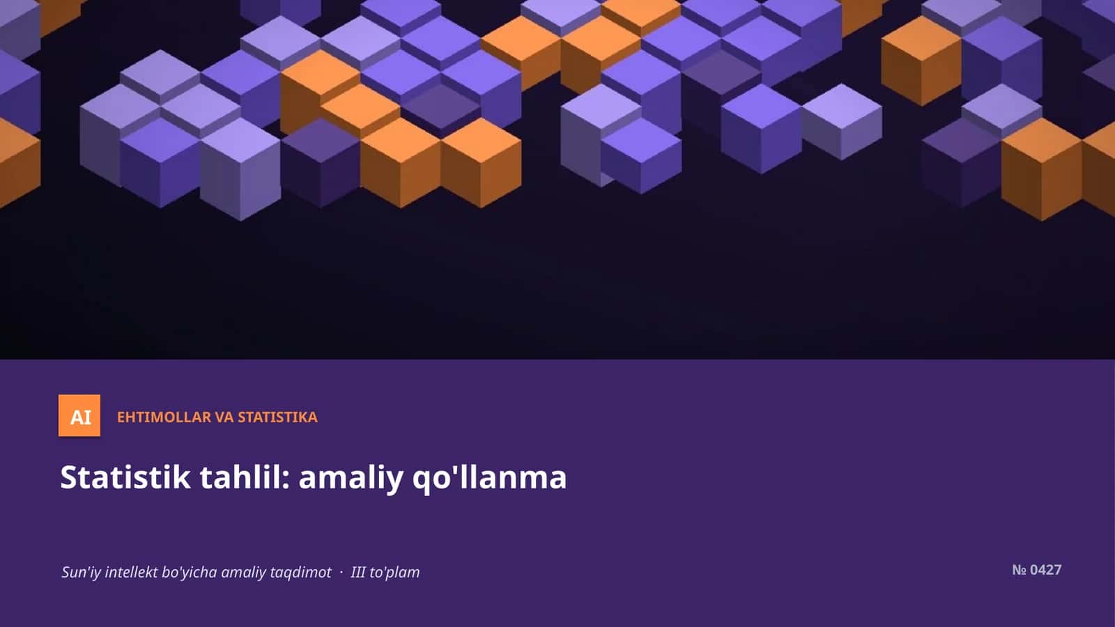 Ehtimollar va statistika