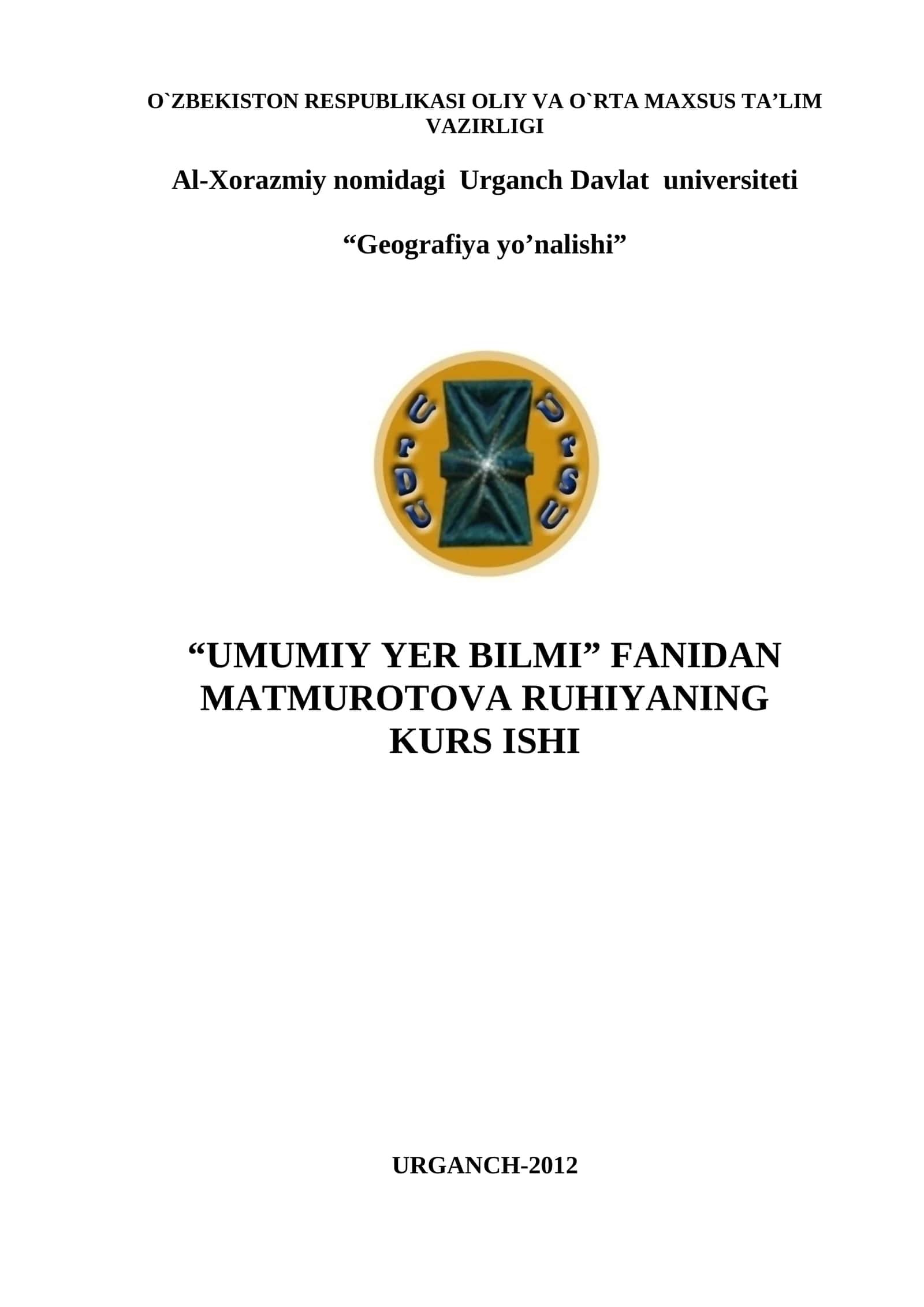 Yer yuzasida issiqlik va bosimning taqsimlanishi