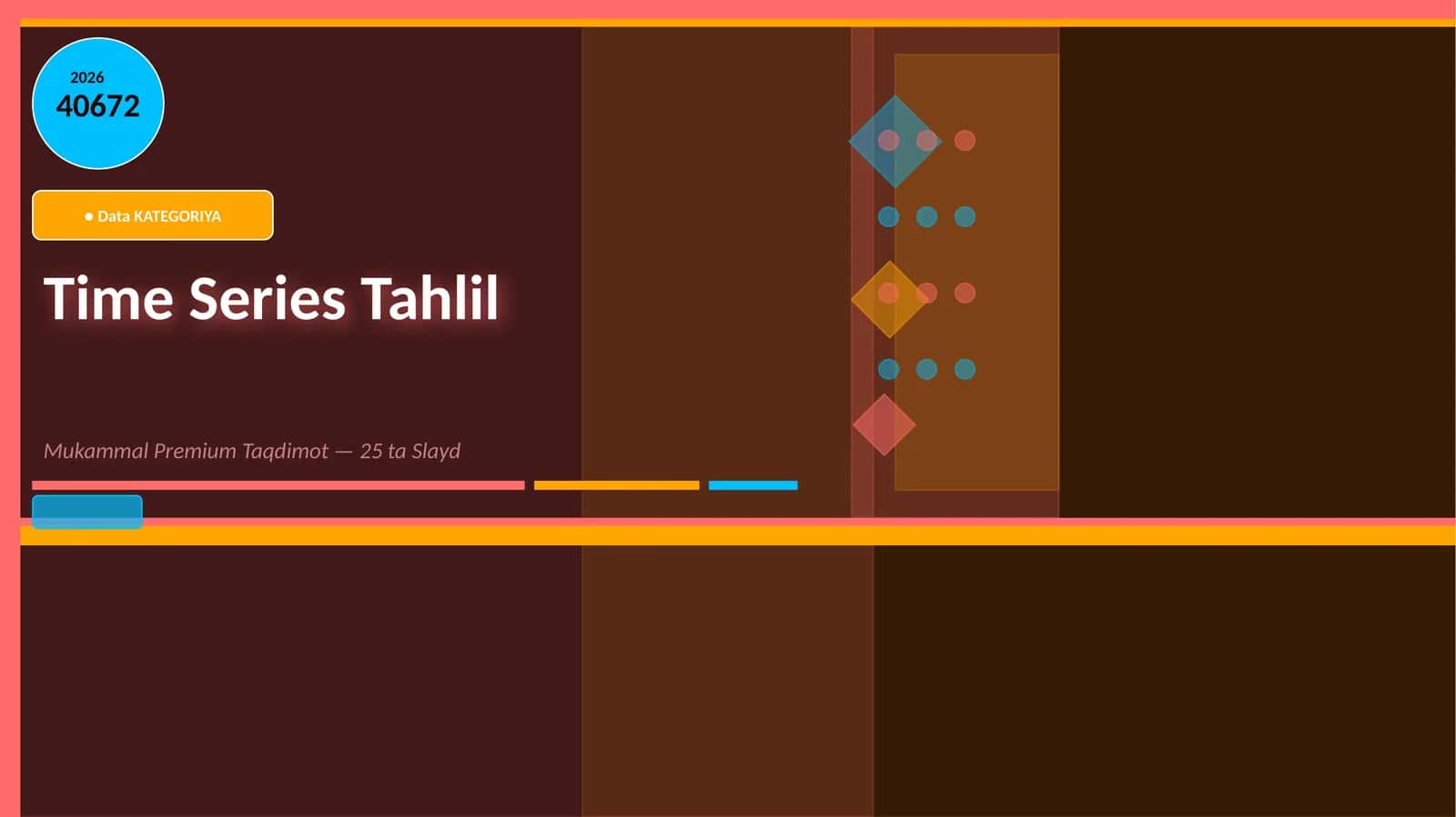 Time Series Tahlil Mukammal Premium Taqdimot
