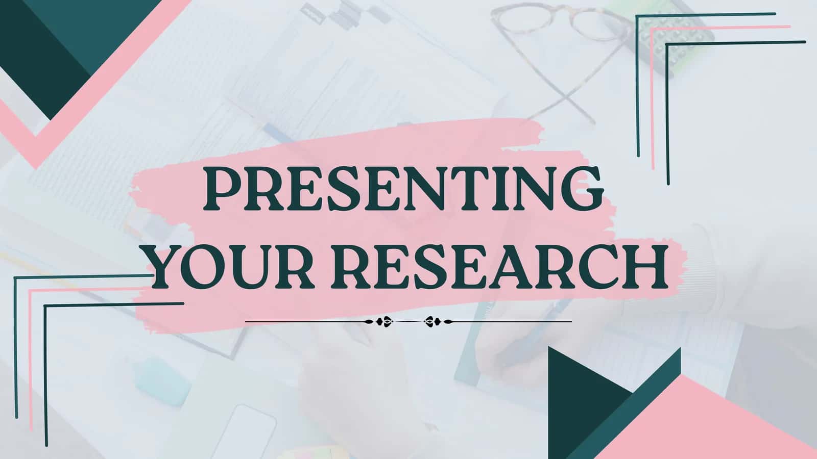 Research Presentation Skills