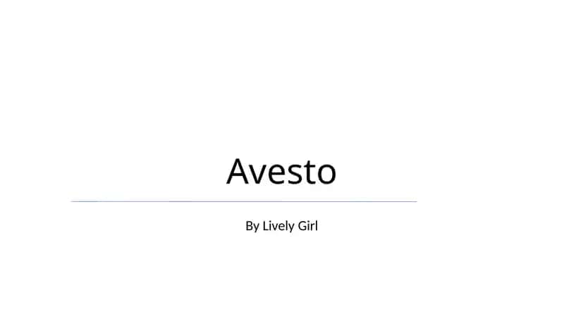 Avesto