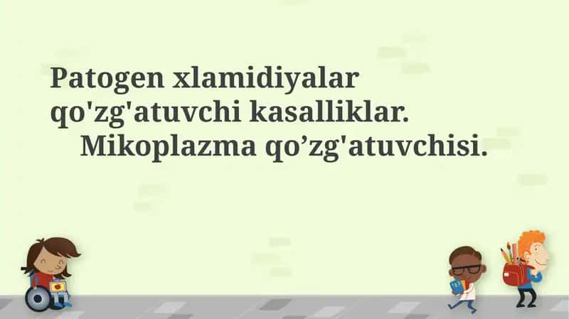 Xlamidiya va Mikoplazma Infektsiyalari