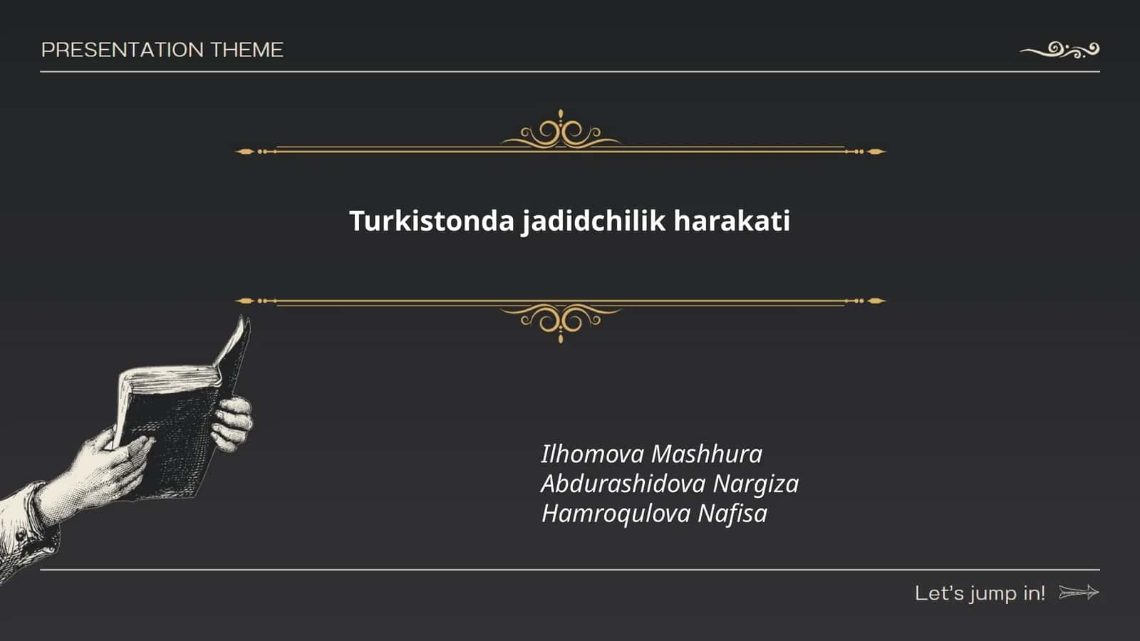 Turkistonda jadidchilik harakati