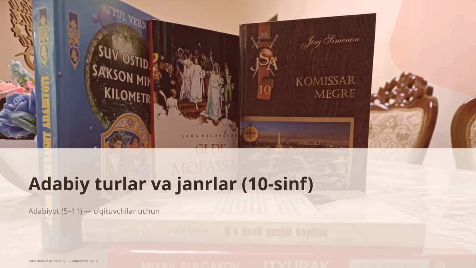 Adabiy turlar va janrlar (10-sinf)