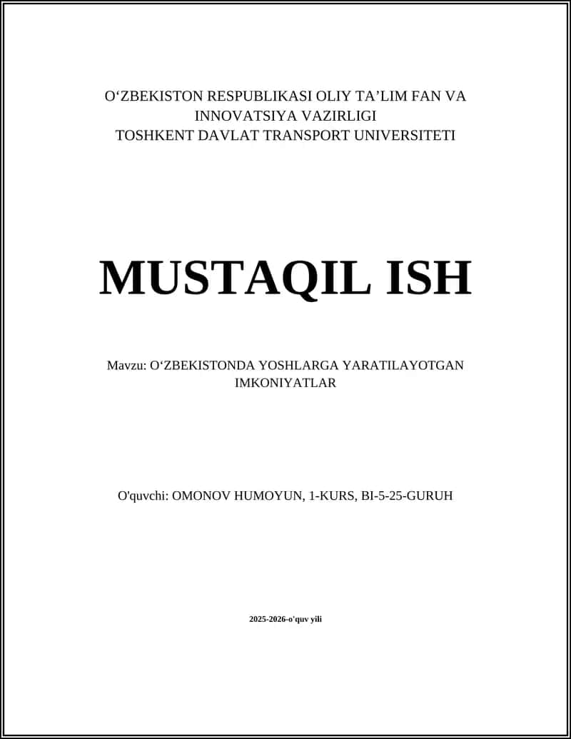 Yangi ta'lim va kasbiy tayyorlash dasturlari