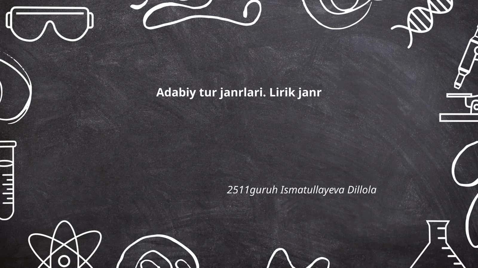 Lirik janr