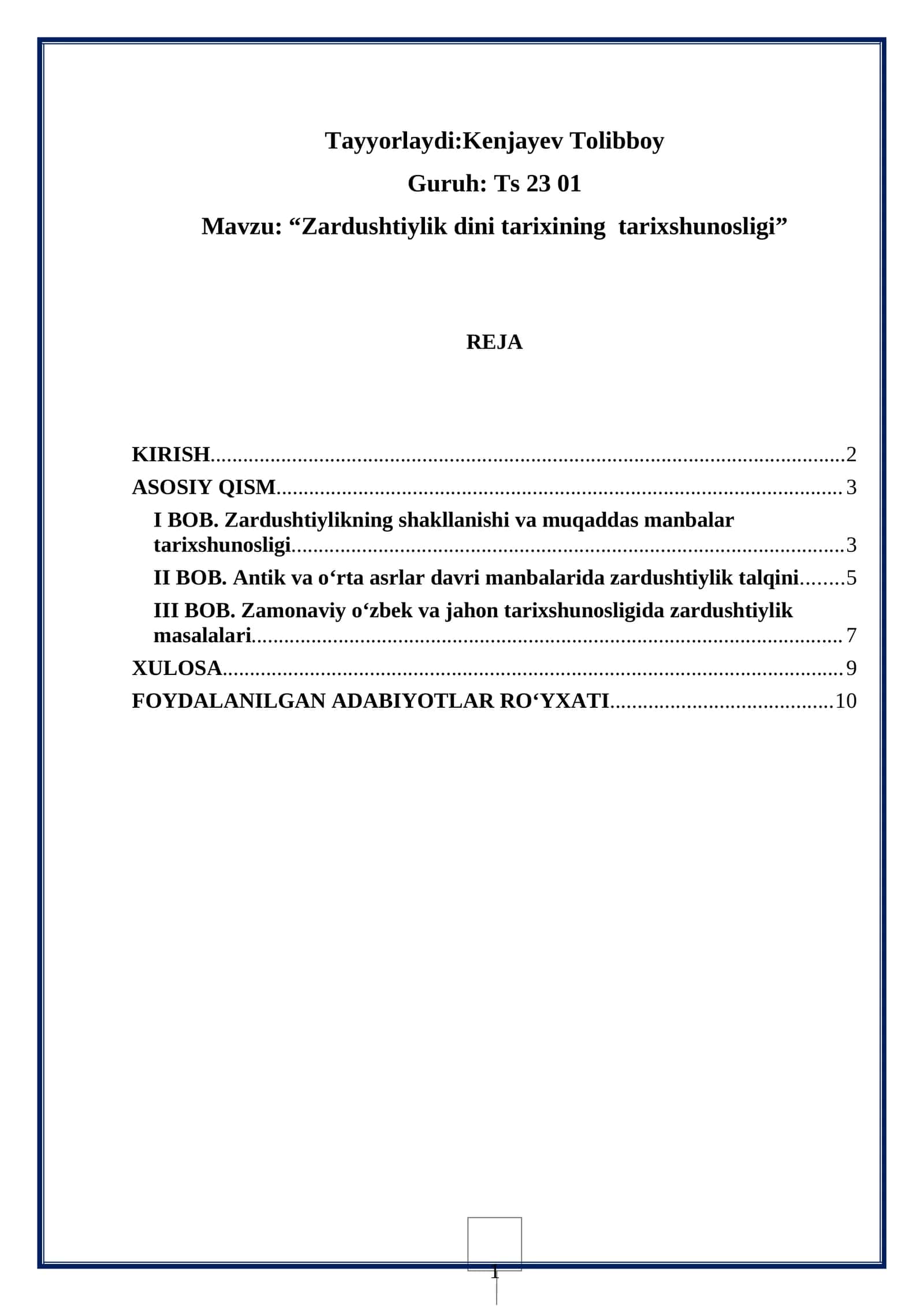 Zardushtiylik dini tarixining tarixshunosligi
