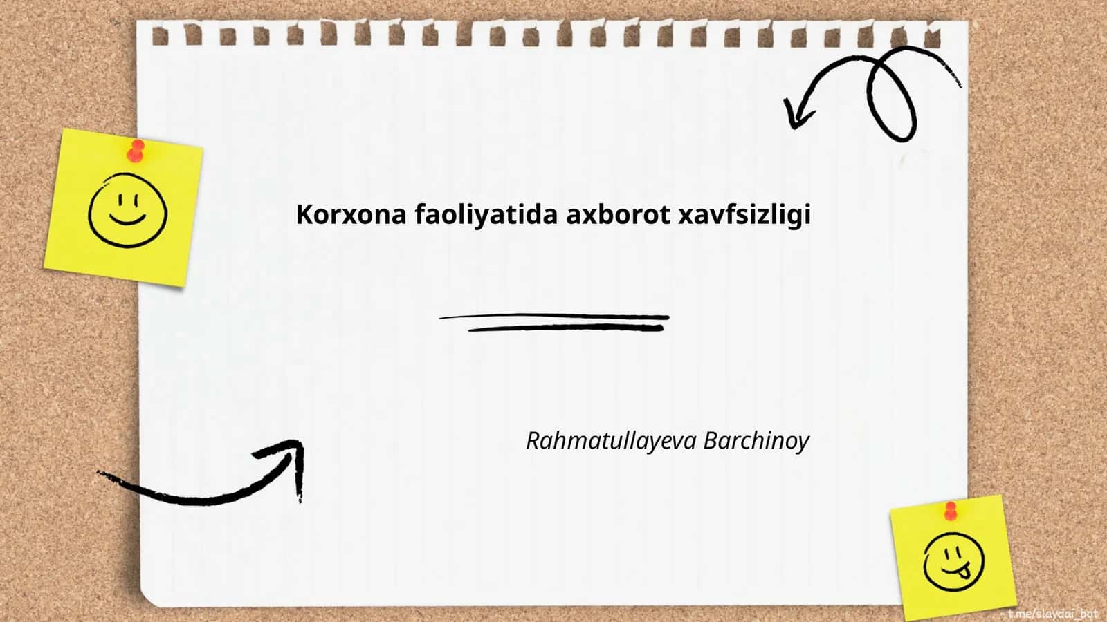 Axborot xavfsizligini ta'minlash strategiyalari
