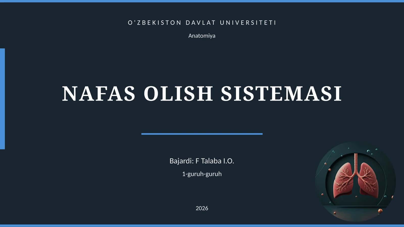 NAFAS OLISH SISTEMASI