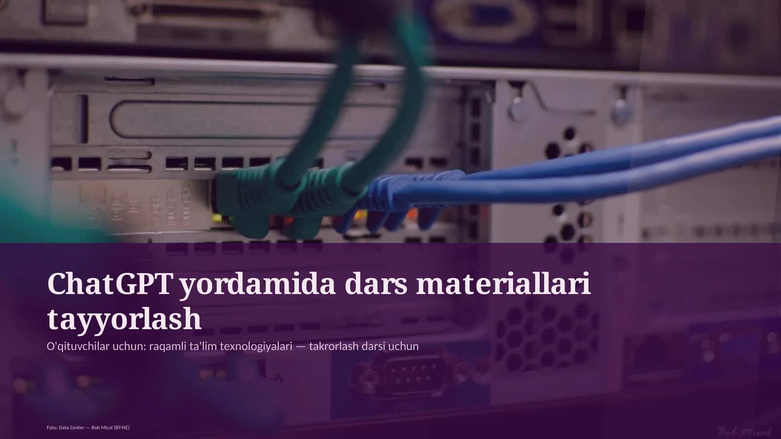 Dars materiallari tayyorlash