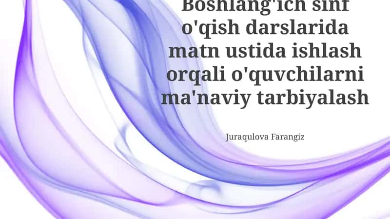 Badiiy adabiyot orqali empatiyani rivojlantirish