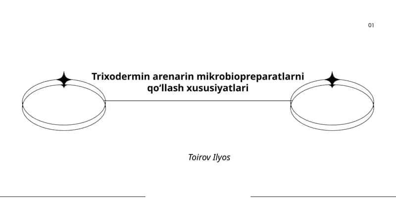 Trixodermin arenarin mikrobiopreparatlarni qoʻllash xususiyatlari