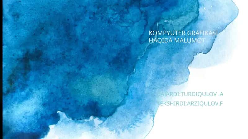Kompyuter Grafikasi