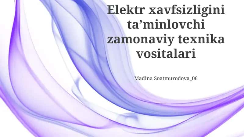 Shaxsiy Himoya Vositalari (SHV)