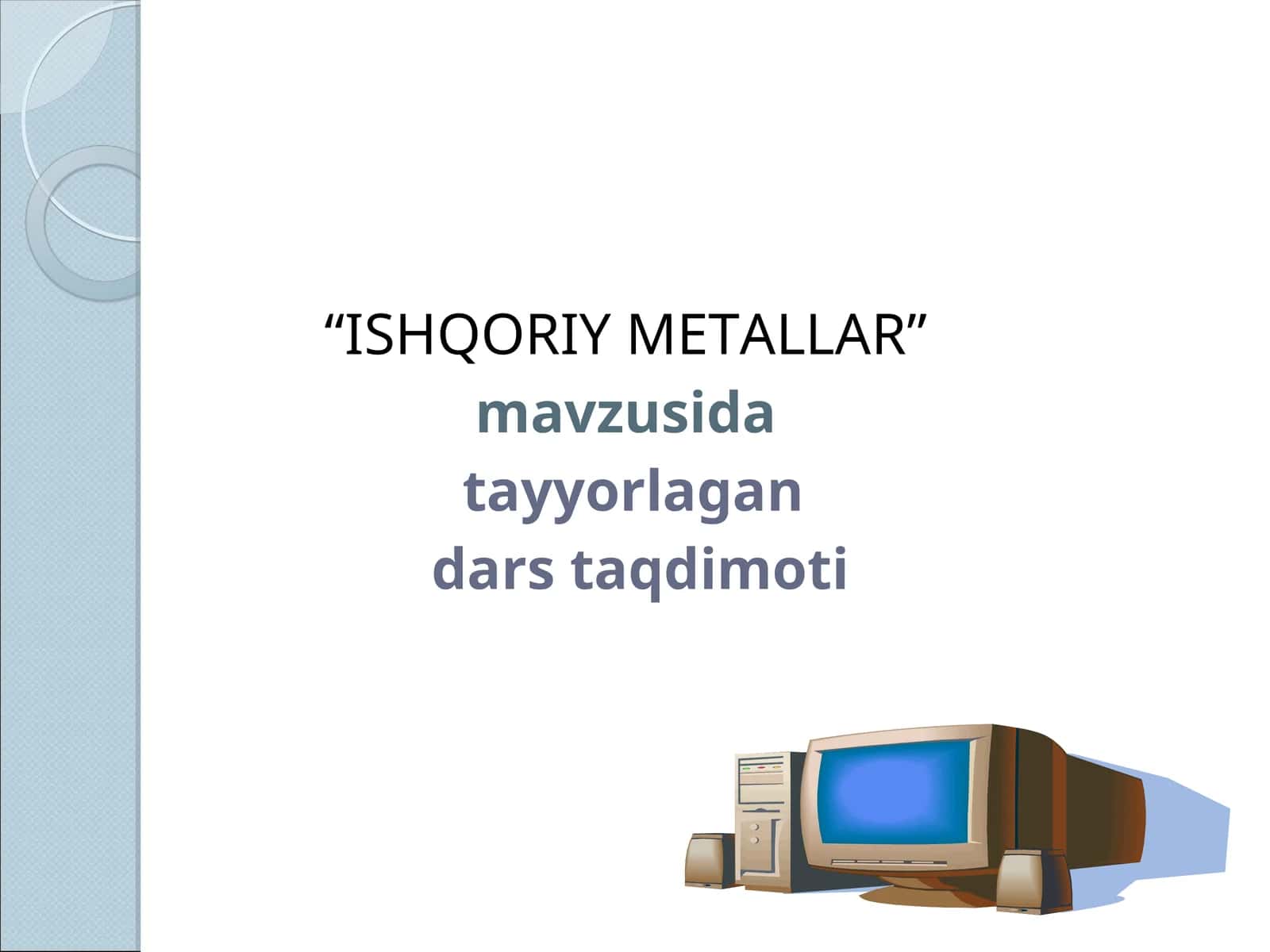 Ishqoriy metallar